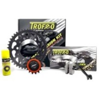 KIT TRASMISSIONE TROFEO 17/40 CATENA 525 KTM LC8 990 SUPER DUKE 2005 2006 2007