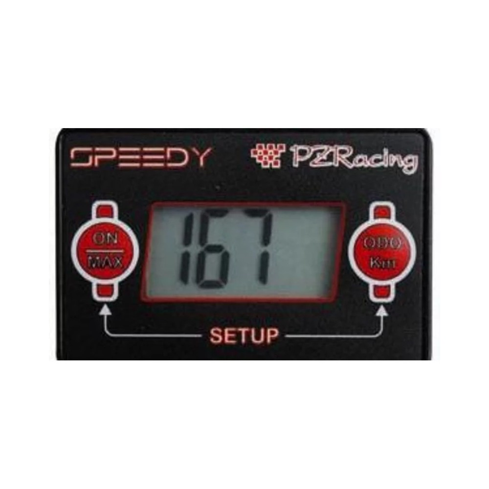 SP300 Pzracing SPEEDY INDICATORE DI VELOCITA versione 12V retroilluminata moto auto go-kart minimoto SP300 Pzracing SPEEDY INDICATORE DI VELOCITA versione 12V retroilluminata moto auto go-kart minimoto