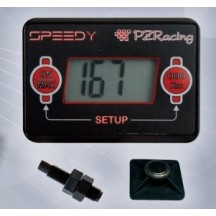 SP300 Pzracing SPEEDY INDICATORE DI VELOCITA versione 12V retroilluminata moto auto go-kart minimoto