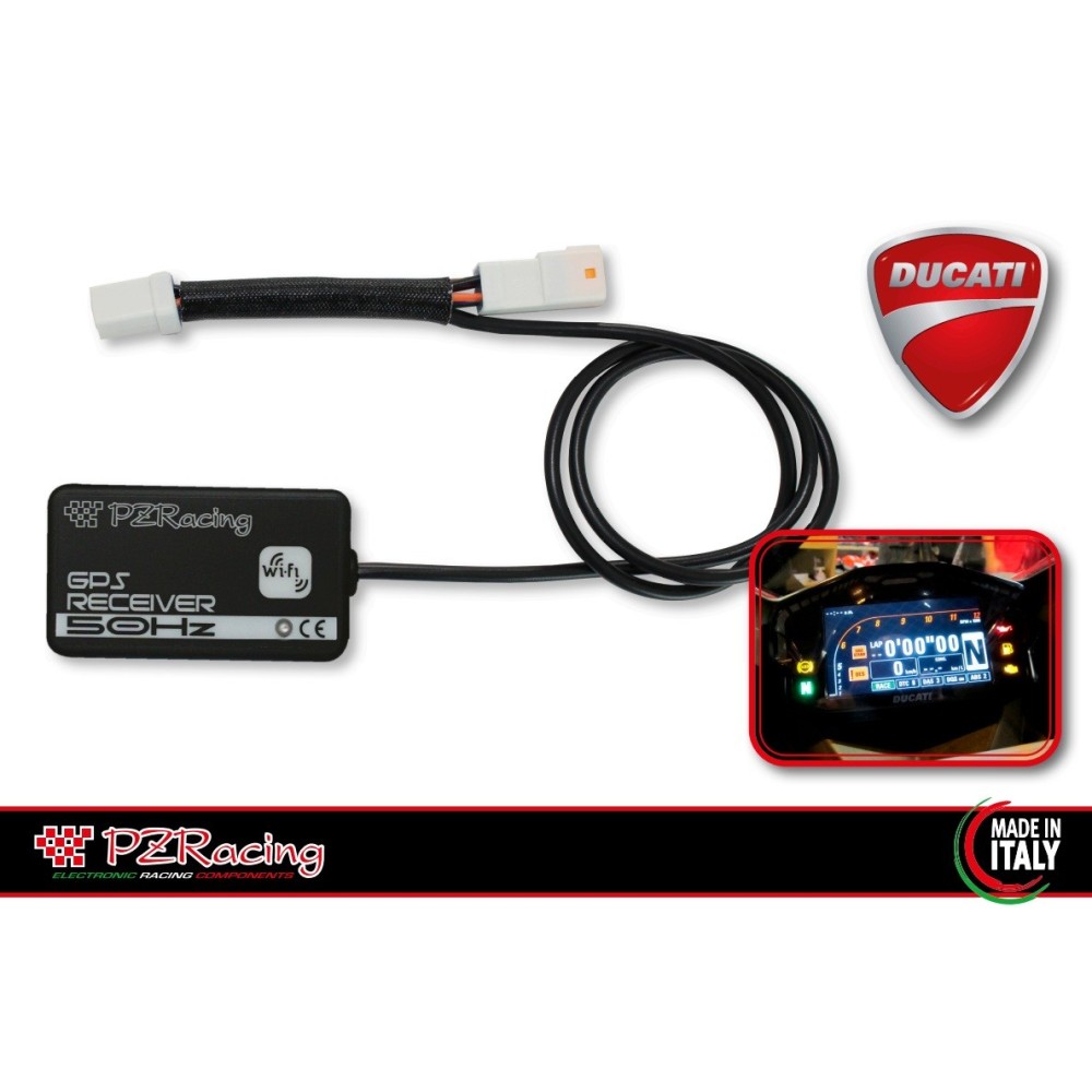 PA600 PZRACING LAP-TRONIC Ricevitore Gps Ducati Panigale V2 899 / 955 / 959 / 1199 / 1299