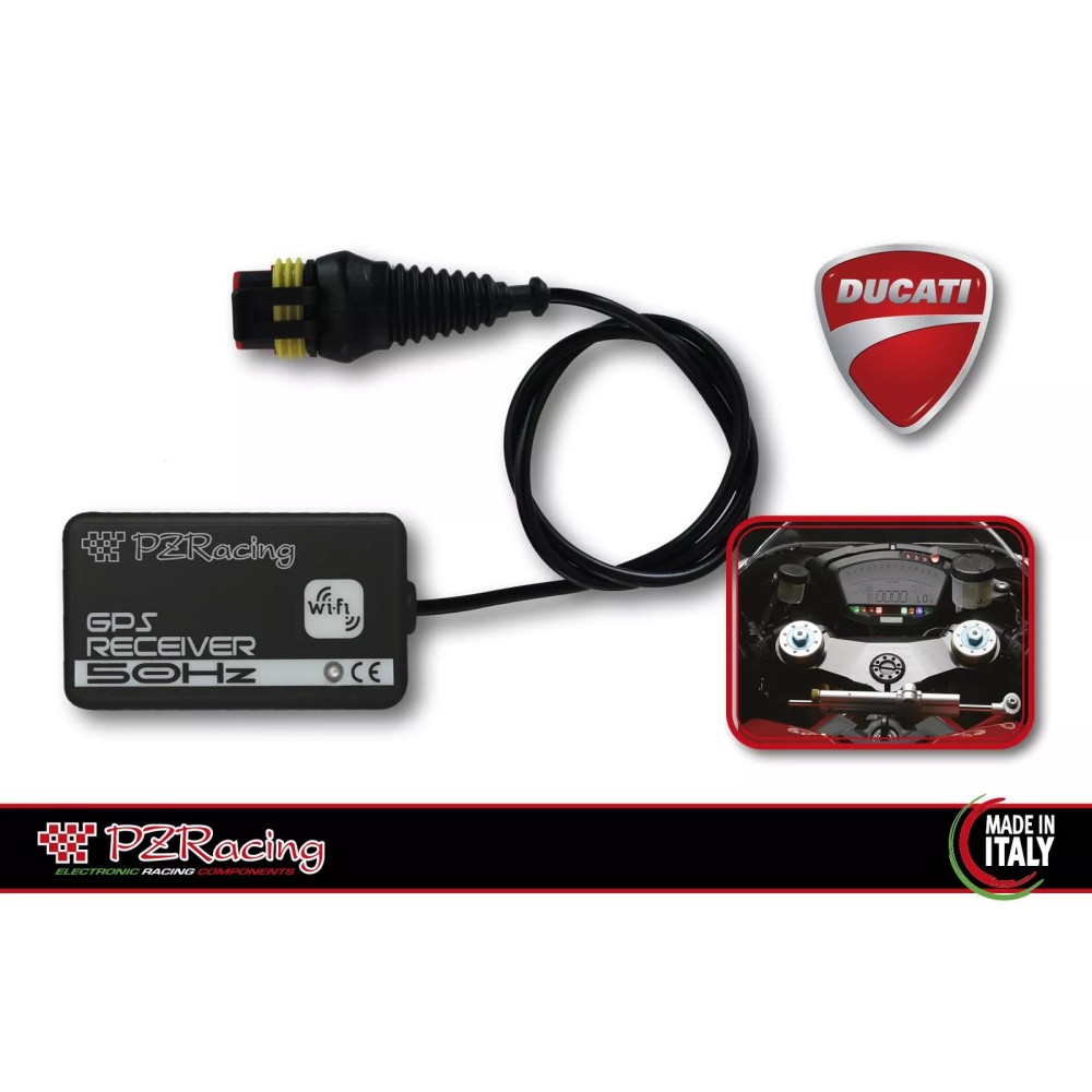 DE600 PZRACING DESMO TRONIC RICEVITORE GPS 50HZ WI FI DUCATI 749 2003 2007