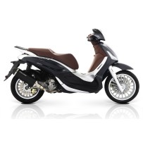 3219103.K0 MALOSSI MARMITTA RX Black omologata PIAGGIO BEVERLY HPE 300 ie 4T