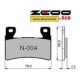 ZCOO N004 EX C - 2 COPPIE PASTIGLIE FRENO RACING PER DISCO WAVE A MARGHERITA HONDA 600 900 CBR RR