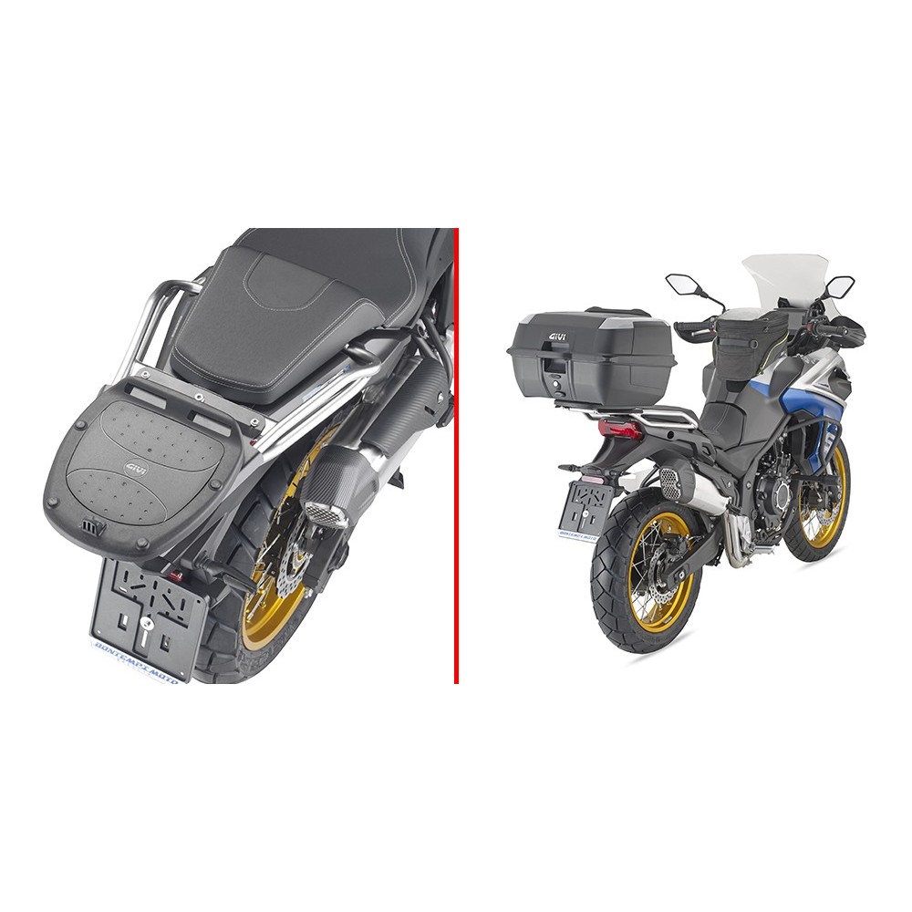 SR9262 GIVI - PORTAPACCHI ATTACCO POSTERIORE PER BAULETTO SPECIFICO MONOLOCK VOGE VALICO 525 DSX 2023 2024 2025 SR9262 GIVI - PORTAPACCHI ATTACCO POSTERIORE PER BAULETTO SPECIFICO MONOLOCK VOGE VALICO 525 DSX 2023 2024 2025