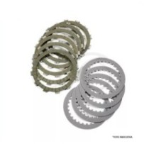 F1592AC NEWFREN - KIT FRIZIONE COMPLETA DISCHI GUARNITI + DISCHI CONDOTTI CAGIVA ALA ROSSA 350