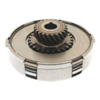 5977-D21 CIF - GRUPPO FRIZIONE COMPLETO MONTATO CON PIGNONE DA 21 DENTI PIAGGIO VESPA PX 125 150 SECONDA SERIE