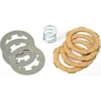 F1192SRS NEWFREN - DISCHI FRIZIONE RACING GUARNITI RINFORZATI + 1 MOLLA PIAGGIO APE VESPA 50 ET3 SMALLFRAME