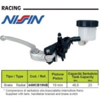 44MCB19NB NISSIN - Pompa freno radiale 19x21