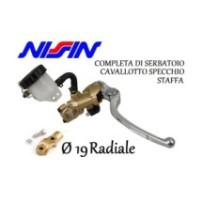 MCBR19NG NISSIN - Pompa freno radiale 19 oro