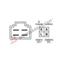 V634100194 REGOLATORE DI TENSIONE SUN APRILIA SR LC CARB. 00 03 HONDA SH 50 100