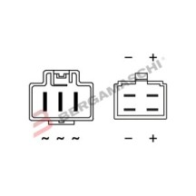 V634100198 REGOLATORE DI TENSIONE SUN HONDA CBR 600RR 03 06