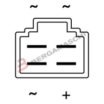V834400120 REGOLATORE DI TENSIONE TOURMAX YAMAHA TDM 850 91 92 TT 600R 98 02