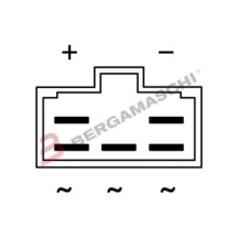 V834400125 REGOLATORE DI TENSIONE TOURMAX YAMAHA TMAX 04 07 FZ6 S2 04 10