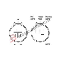 V834400135 REGOLATORE DI TENSIONE TOURMAX KAWASAKI ZX 6RR 03 04 ZX 6R 636 NINJA 02 04