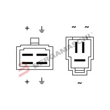 V634100216 REGOLATORE DI TENSIONE SUN MONSTER 98 01 748 996 998 SS ST2 ST4