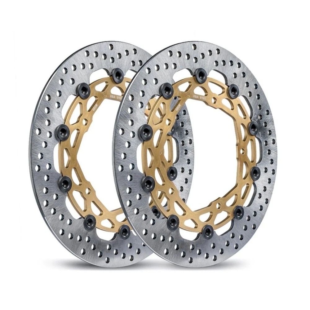 COPPIA DISCHI ANTERIORI BREMBO RACING SUPERSPORT YAMAHA YZF 1000 R1 2017 2018
