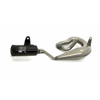 30508 MARMITTA ESPANSIONE SILENZIATORE IN ALLUMINIO NERO GIANNELLI FIRE PIAGGIO CIAO 50