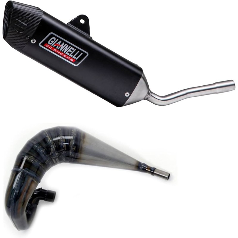 34090HF + 34711HS MARMITTA SCARICO CON SILENZIATORE IN CARBONIO GIANNELLI BETA RR 50 MOTARD TRACK 2021 34090HF + 34711HS MARMITTA SCARICO CON SILENZIATORE IN CARBONIO GIANNELLI BETA RR 50 MOTARD TRACK 2021