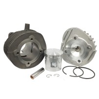 140.0056 KIT GRUPPO TERMICO CILINDRO POLINI IN GHISA D.55 102cc VESPA 50 SPECIAL PK S XL HP APE