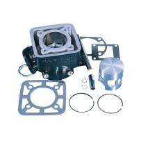 166.0048 KIT GRUPPO TERMICO CILINDRO POLINI IN ALLUMINIO D.55 100cc YAMAHA DT 80