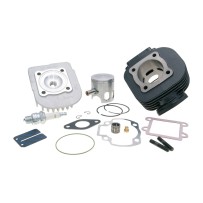 166.0074/R KIT GRUPPO TERMICO POLINI RACING IN GHISA D.47 70cc MBK BOOSTER 50 MINARELLI VERTICALE CON TESTA