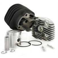 166.0105 KIT GRUPPO TERMICO CILINDRO POLINI IN GHISA D.46 70cc CPI POPCORN 2003 / YAMAHA JOG 50 R EURO 2 SPINOTTO 12