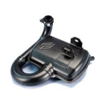 200.2018 MARMITTA SCARICO POLINI ORIGINAL VESPA PX 125 150 2T PE LML STAR TS SPRINT