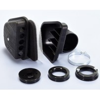 203.0015 SCATOLA FILTRO ARIA POLINI PER CARBURATORE CP 15/17,5/19/21/23/24 PIAGGIO APE 50 VESPA 50 125 ET3 SPECIAL