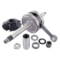 210.0020 ALBERO MOTORE POLINI SPALLE PIENE BIELLA 85 CORSA 39,3 PIAGGIO ZIP SP NRG NTT MC2 MC3 50