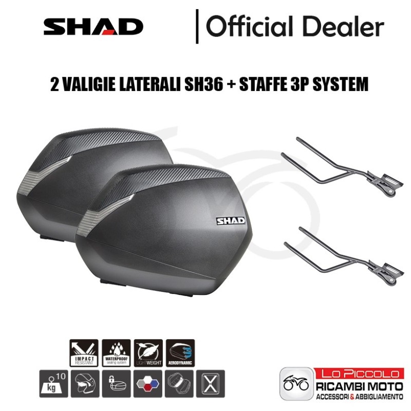 Shad H0CX59IF 3P System Honda CB500X