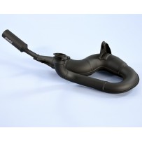 200.2023/S MARMITTA SCARICO POLINI ORIGINAL VESPA PX 200 PE COSA RALLY SILENZIATORE IN ALLUMINIO