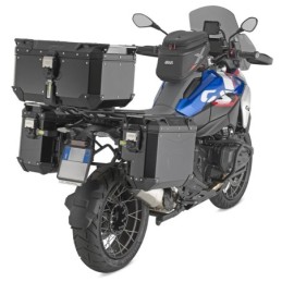 OBKEV58B GIVI BAULETTO TREKKER OUTBACK EVO SMART 58 LITRI BLACK LINE MONOKEY ALLUMINIO NERO