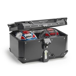 OBKEV58B GIVI BAULETTO TREKKER OUTBACK EVO SMART 58 LITRI BLACK LINE MONOKEY ALLUMINIO NERO