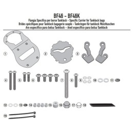 BF46 GIVI FLANGIA METALLICA PER BORSA SERBATOIO TANKLOCK MOTO GUZZI V85 TT