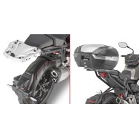1165FZ GIVI - PORTAPACCHI ATTACCO POSTERIORE SPECIFICO MONORACK PER HONDA CB1000R 2018
