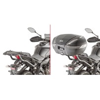 2140FZ GIVI - PORTAPACCHI ATTACCO POSTERIORE SPECIFICO MONORACK PER YAMAHA MT-07 '18