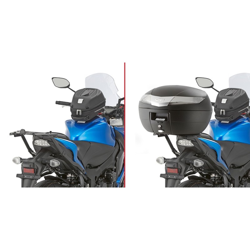 3110FZ GIVI - PORTAPACCHI ATTACCO POSTERIORE SPECIFICO MONORACK PER SUZUKI GSX S1000-1000F 2016 3110FZ GIVI - PORTAPACCHI ATTACCO POSTERIORE SPECIFICO MONORACK PER SUZUKI GSX S1000-1000F 2016