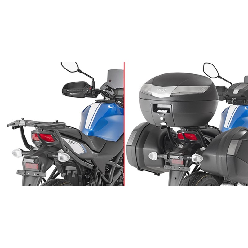 3111FZ GIVI - PORTAPACCHI ATTACCO POSTERIORE SPECIFICO MONORACK PER SUZUKI SV 650 2016 3111FZ GIVI - PORTAPACCHI ATTACCO POSTERIORE SPECIFICO MONORACK PER SUZUKI SV 650 2016
