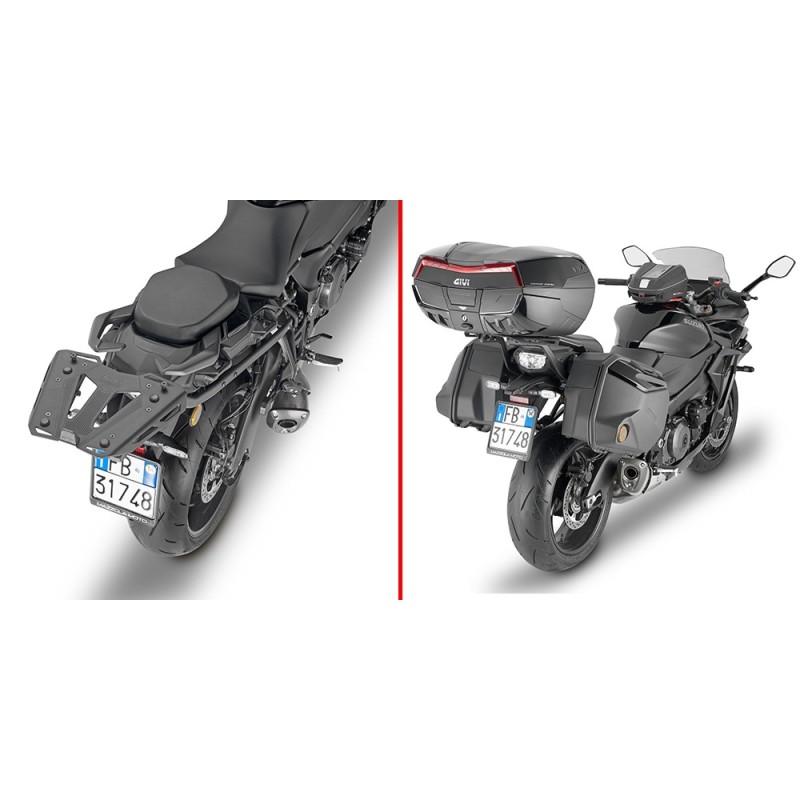 3121FZ GIVI - PORTAPACCHI POSTERIORE SPECIFICO PER SUZUKI GSX S1000GT '22 3121FZ GIVI - PORTAPACCHI POSTERIORE SPECIFICO PER SUZUKI GSX S1000GT '22