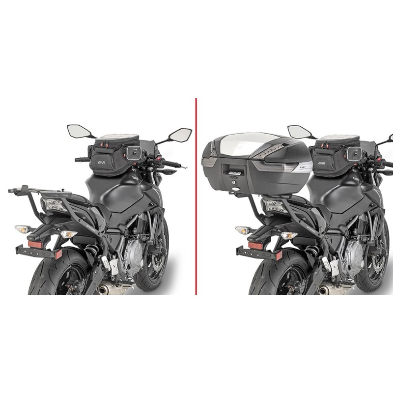 4117FZ GIVI - PORTAPACCHI ATTACCO POSTERIORE SPECIFICO MONORACK PER KAWASAKI Z650 2017 2020 4117FZ GIVI - PORTAPACCHI ATTACCO POSTERIORE SPECIFICO MONORACK PER KAWASAKI Z650 2017 2020