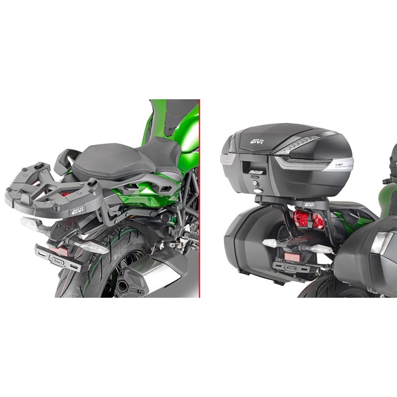 4123FZ GIVI - PORTAPACCHI ATTACCO POSTERIORE SPECIFICO PER KAWASAKI NINJA H2 SX 4123FZ GIVI - PORTAPACCHI ATTACCO POSTERIORE SPECIFICO PER KAWASAKI NINJA H2 SX
