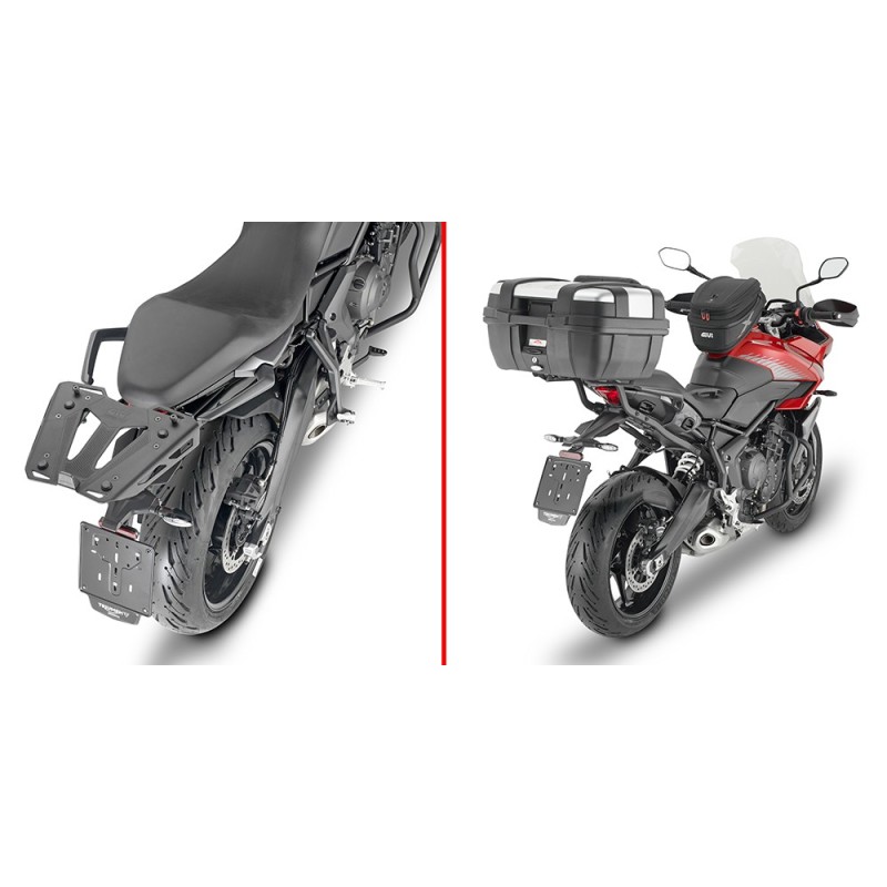 6421FZ GIVI - PORTAPACCHI ATTACCO POSTERIORE SPECIFICO MONORACK PER TRIUMPH TIGER SPORT 660 '22 6421FZ GIVI - PORTAPACCHI ATTACCO POSTERIORE SPECIFICO MONORACK PER TRIUMPH TIGER SPORT 660 '22