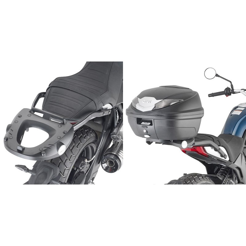 9222FZ GIVI - PORTAPACCHI ATTACCO POSTERIORE SPECIFICO PER CFMOTO 700 CL-X 2021 9222FZ GIVI - PORTAPACCHI ATTACCO POSTERIORE SPECIFICO PER CFMOTO 700 CL-X 2021
