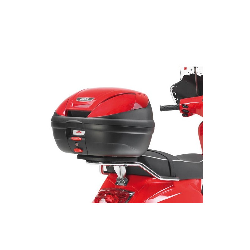 SR105 GIVI - PORTAPACCHI PER BAULETTO POSTERIORE CROMATO PIAGGIO VESPA S50-12507 LX 50 SR105 GIVI - PORTAPACCHI PER BAULETTO POSTERIORE CROMATO PIAGGIO VESPA S50-12507 LX 50