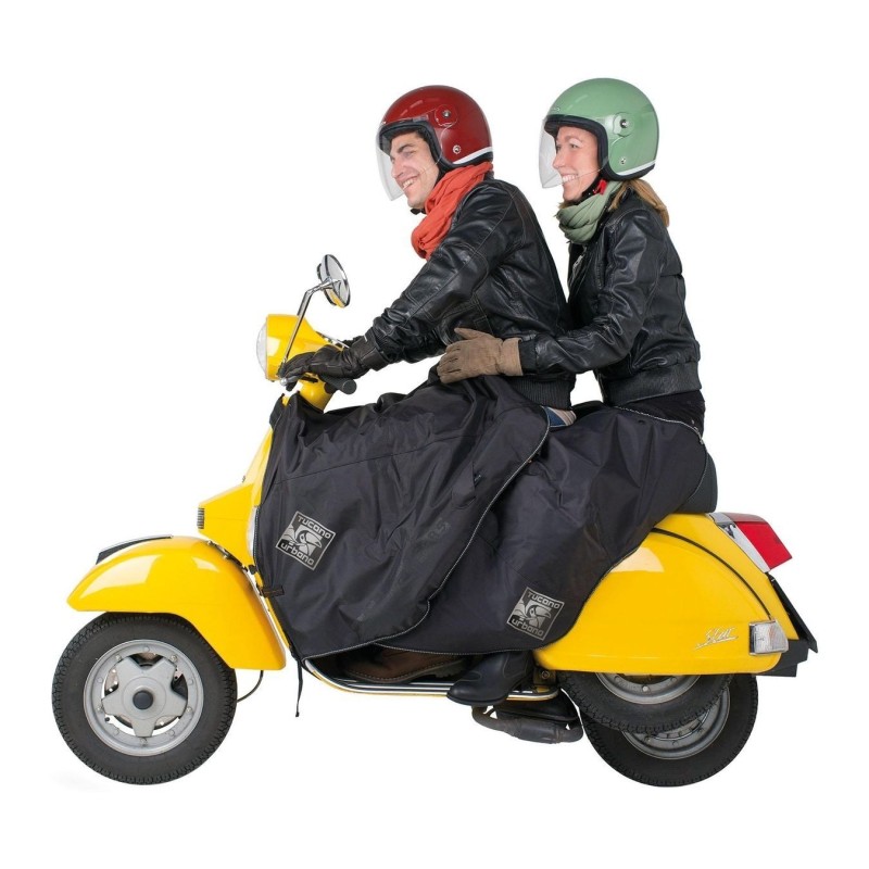R091 TUCANO URBANO TERMOSCUD PER PASSEGGERO COPRIGAMBE ANTIPIOGGIA ANTIVENTO SCOOTER