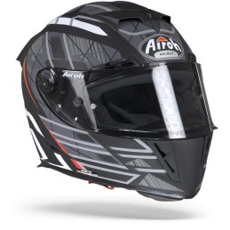 GP5D17 AIROH CASCO MOTO INTEGRALE GP500 FIBRA DRIFT NERO OPACO - XS