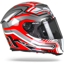 GP5R55 AIROH CASCO MOTO INTEGRALE GP500 RIVAL RED GLOSS - L