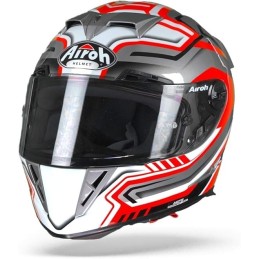 GP5R55 AIROH CASCO MOTO INTEGRALE GP500 RIVAL RED GLOSS - L