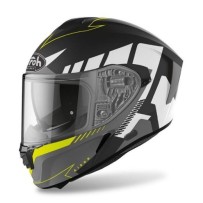 SPRI35 AIROH SPARK CASCO MOTO INTEGRALE RISE BLACK MATT