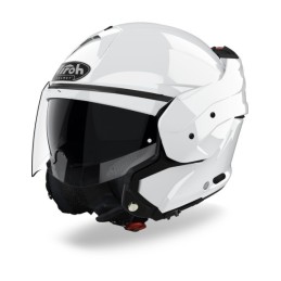 MTH14 AIROH CASCO MODULARE REVERSIBILE MATHISSE WHITE GLOSS
